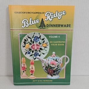 Blue Ridge Pottery Dinnerware Illustrated Book